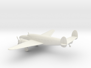 Lockheed Model 18 Lodestar in White Natural Versatile Plastic: 1:144
