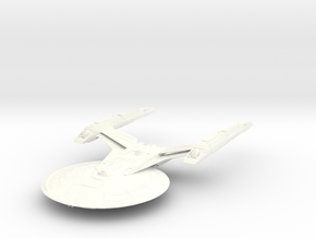 Federation Shepard Class  V3 5" in White Processed Versatile Plastic