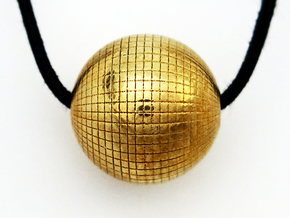 Disco Ball in Polished Brass