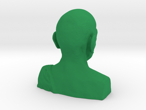 Gandhi by Enrique Garcia in Green Processed Versatile Plastic: Small