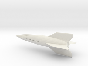 1:285 Amerika Rocket A-10  in White Natural Versatile Plastic