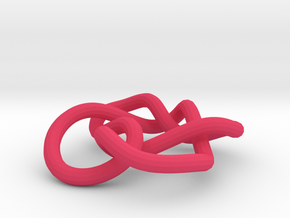 Celtic Heart Knot in Pink Processed Versatile Plastic