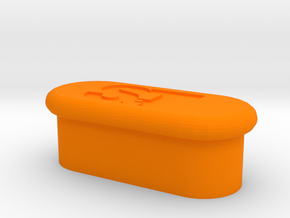 FrontVerdunklungsZusammenhalteTeil in Orange Processed Versatile Plastic
