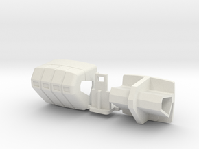 Replacement Fist for Vehicle Force Voltron in White Natural Versatile Plastic