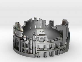 7 wonders - Skyline Cityscape Ring in Polished Silver: 7 / 54