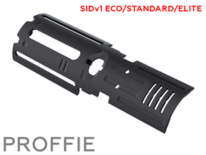 SID Cover plate Proffie in Black Natural Versatile Plastic