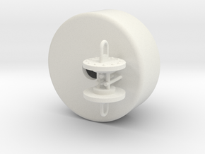 PEM13 support buoy - 1 mtr - 1:50 in White Natural Versatile Plastic