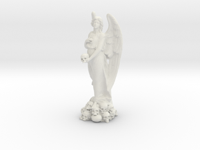 ANGEL Statue in White Natural Versatile Plastic