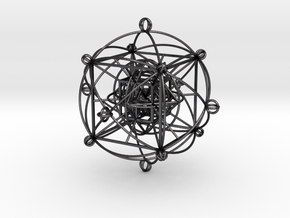 Unity Sphere (medium omni) in Polished and Bronzed Black Steel