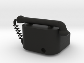 World connected - Telephone in Black Natural Versatile Plastic: Small
