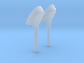 girl-heel2 in Tan Fine Detail Plastic
