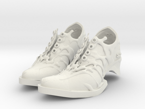 Boy-butterfly_shoe-typeA in White Natural Versatile Plastic