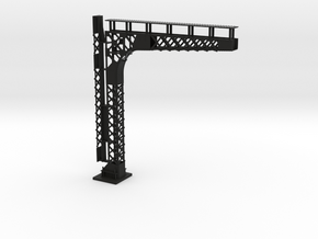 C&O Standard Cantilevered Signal Bridge in Black Premium Versatile Plastic