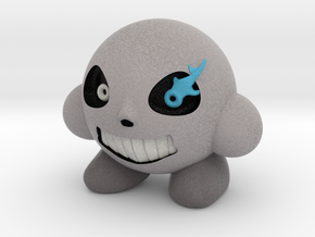Sans-Kirby Alternate (Grey) in Natural Full Color Sandstone: Extra Small