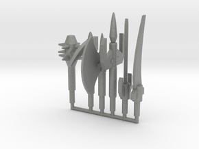 Dinoforce Melee Weapons in Gray PA12: Small