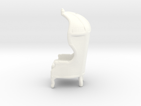 Armchair Roof 1/4" Scaled in White Processed Versatile Plastic: 1:48 - O