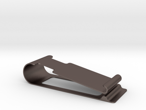 notebook clip in Polished Bronzed-Silver Steel