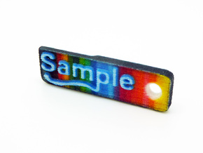 Full-Colour Sample - Material Sample Stand in Full Color Sandstone