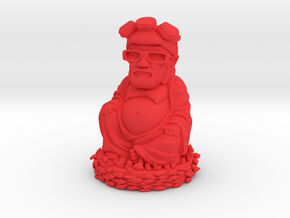 HeisenBuddha aka Heisenberg Buddha plastic in Red Processed Versatile Plastic