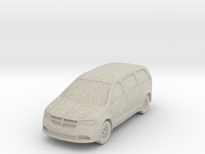 Minivan at 1"=8' Scale in Natural Sandstone
