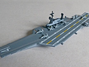 USS Midway (CV-41) (Final Layout), 1/1200 in White Natural Versatile Plastic