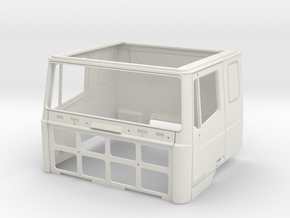 DAF 95 cab shell 1/14 in White Natural Versatile Plastic