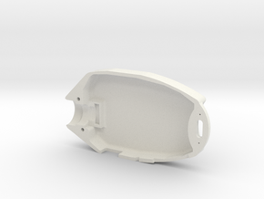 808 #16 lens d Headcase Bottom in White Natural Versatile Plastic