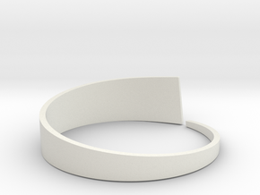 Tides bracelet in White Natural Versatile Plastic: Extra Small