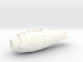 1/1000 Andor Class Secondary Hull in White Processed Versatile Plastic