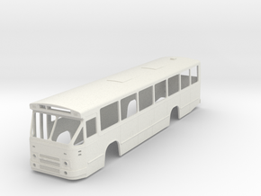Streekbus MB200. Scale 1:43.5 in White Natural Versatile Plastic