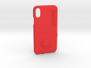 iPhone X Garmin Mount Case in Red Processed Versatile Plastic