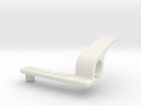 Touchless Door Opener (Right) by Shapeways in White Natural Versatile Plastic