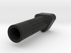 LX knob extender - tri head in Black Natural Versatile Plastic