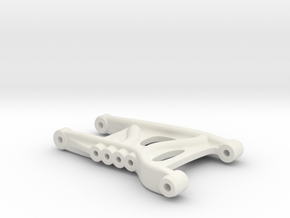 B3 Dyna Storm rear suspension arm in White Natural Versatile Plastic