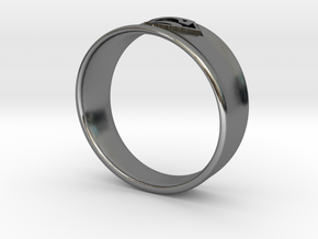 Ring Super Man in Fine Detail Polished Silver