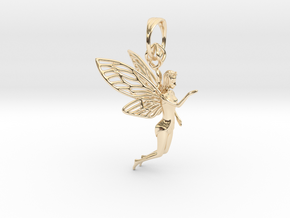 Pixie Dust Pendant in 14k Gold Plated Brass
