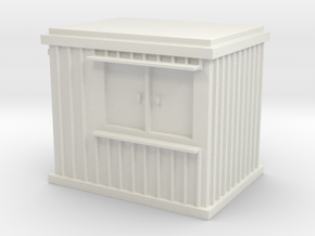 10 ft Office Container 1/76 in White Natural Versatile Plastic
