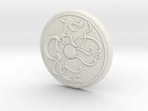 Eivor Assassin's Creed Valhalla Viking Brooch in White Natural Versatile Plastic
