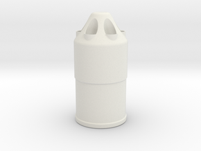 Nerf 58MM Beehive Shell in White Natural Versatile Plastic