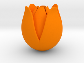Tulip Topper in Orange Processed Versatile Plastic