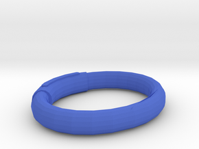  Alcohol bracelet in Blue Processed Versatile Plastic