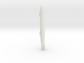 Zeppelin Q-Type 1/1250 scale (SLS) in White Natural Versatile Plastic