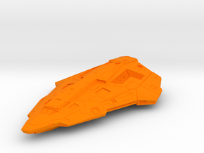 Python: Elite Dangerous in Orange Processed Versatile Plastic: 1:1000