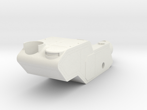 MKI Steamer Tank Body in White Natural Versatile Plastic