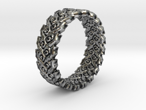 Fire Ring in Antique Silver: 8 / 56.75