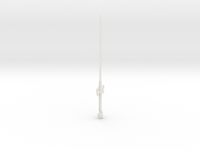 1:144 scale model Elegant Long Sword in White Natural Versatile Plastic