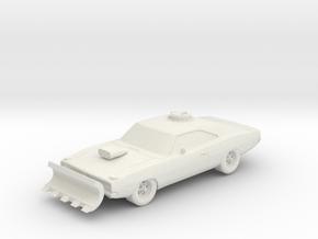 Wasteland Wars Classic Muscle Car in White Natural Versatile Plastic