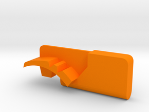  Warthog throttle part - Airbus Toliss in Orange Processed Versatile Plastic