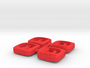 DIB_Assem1 in Red Processed Versatile Plastic