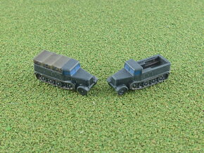 SdKfz. 8 12to Prime Mover Variant 1/285 6mm in Tan Fine Detail Plastic
